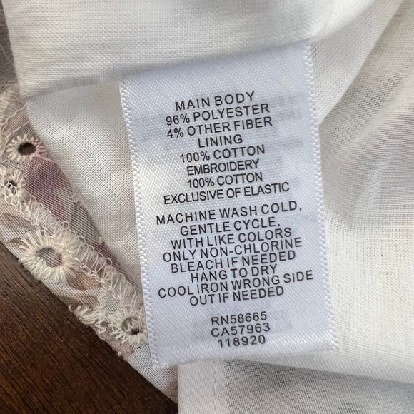 Chelsea 28 Coquette Eyelet Midi Dress XL Fairy Sundress Nature Romantic Cottage - Picture 13 of 14